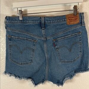 Levi’s 501 Cut Off Denim Jean Shorts Button Fly Size 32